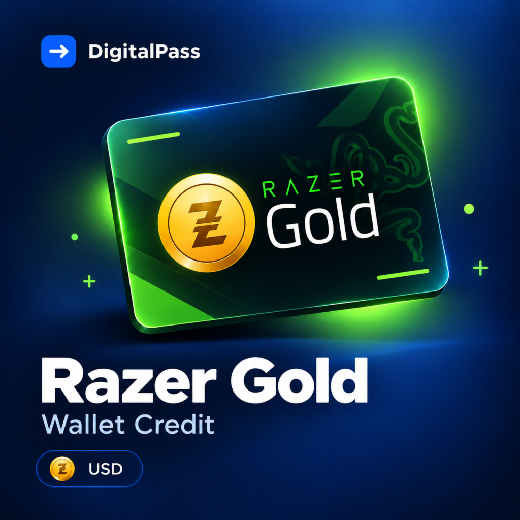 Razer Gold — Crédit · USD