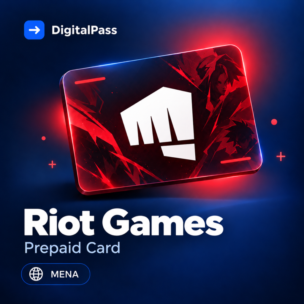 Riot Games — Code prépayé · MENA