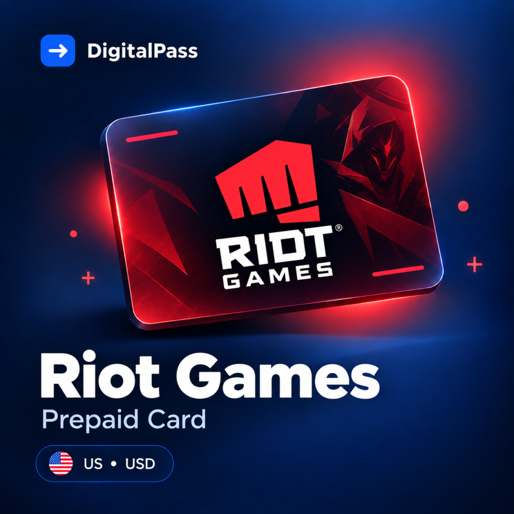 Riot Games — Code prépayé · US